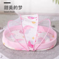 Bamboo Baby Bed Portable Carry Infant Floor Seat Cotton Padded Pillow Factory